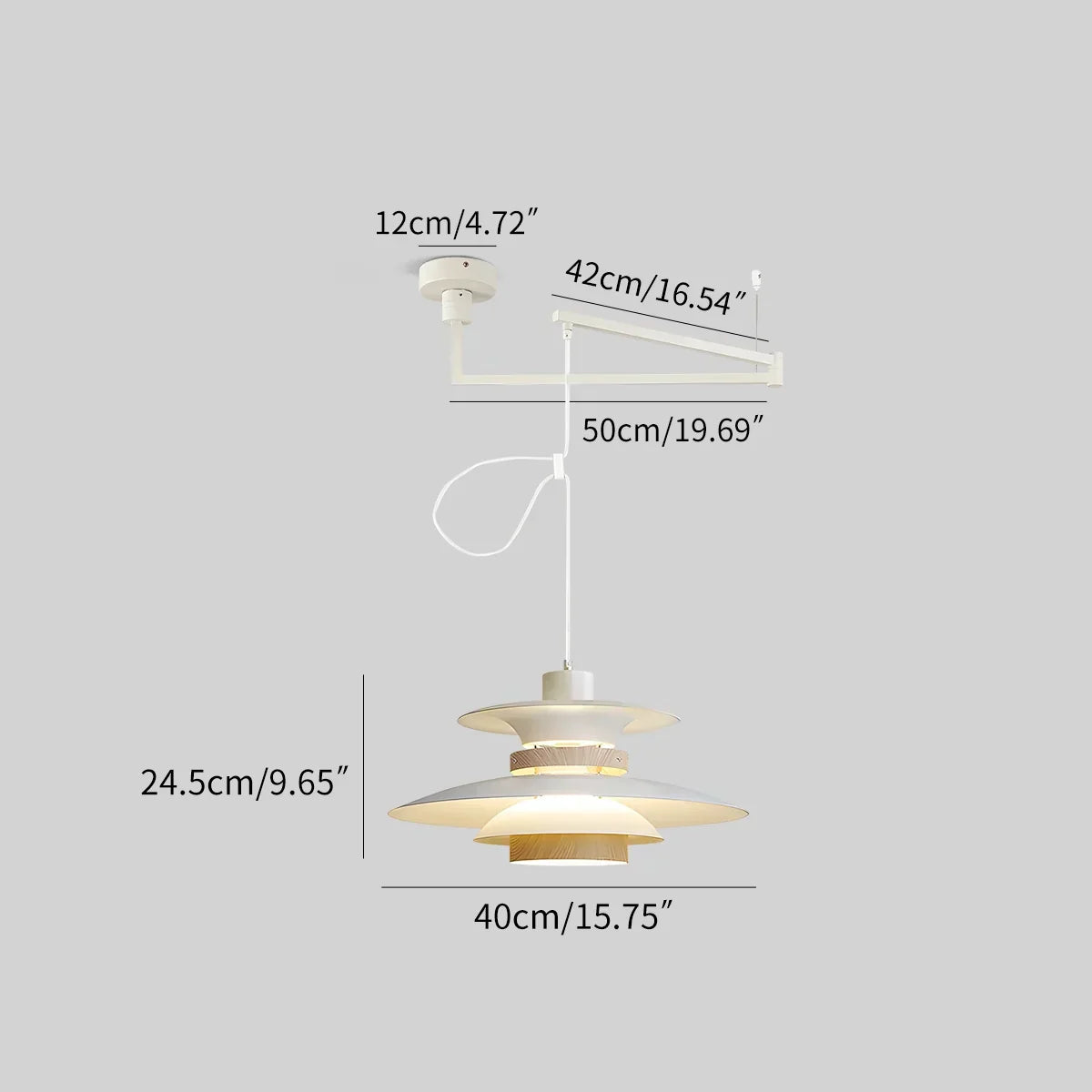 Mercero UFO Style Pendant Light For Kitchen And Dining Areas
