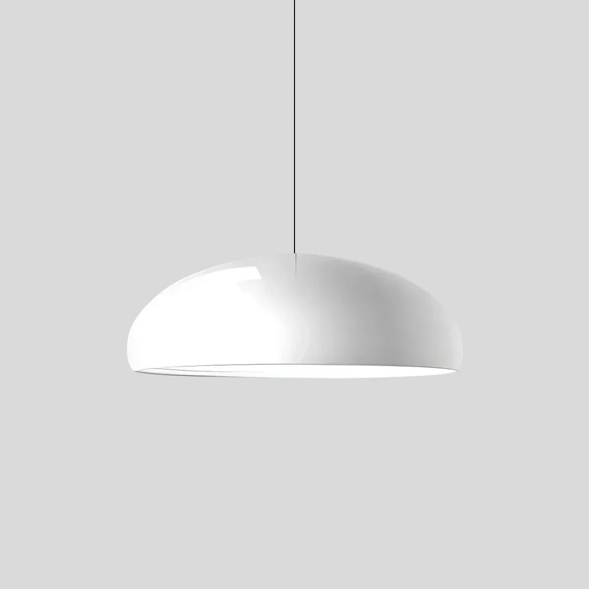 Sleek Contemporary Pendant Light Over Kitchen Island Fixture