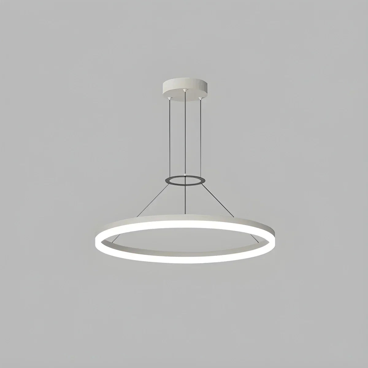 Round Pendant Light For Living Rooms And Kitchens With LED