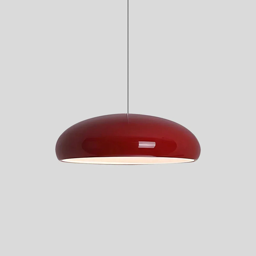 Sleek Contemporary Pendant Light Over Kitchen Island Fixture