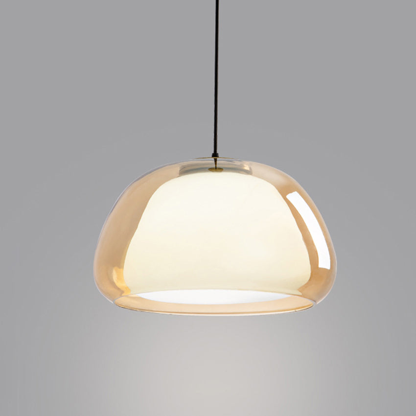 Aurora Milk Glass Pendant Light For Modern Ceiling Decor