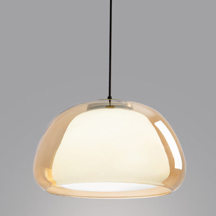 Aurora Milk Glass Pendant Light For Modern Ceiling Decor