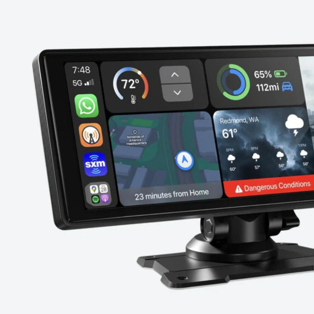 Wireless Car Tablet With Touchscreen And Navigation For Seamless Connectivity