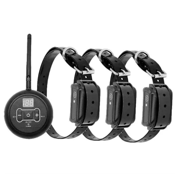 Wireless Dog Fence System With Adjustable Range And Waterproof Outdoor Use