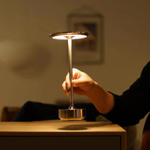 Rechargeable USB Desk Or Bedside Lamp With Modern Design