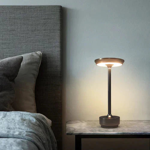 Rechargeable USB Desk Or Bedside Lamp With Modern Design