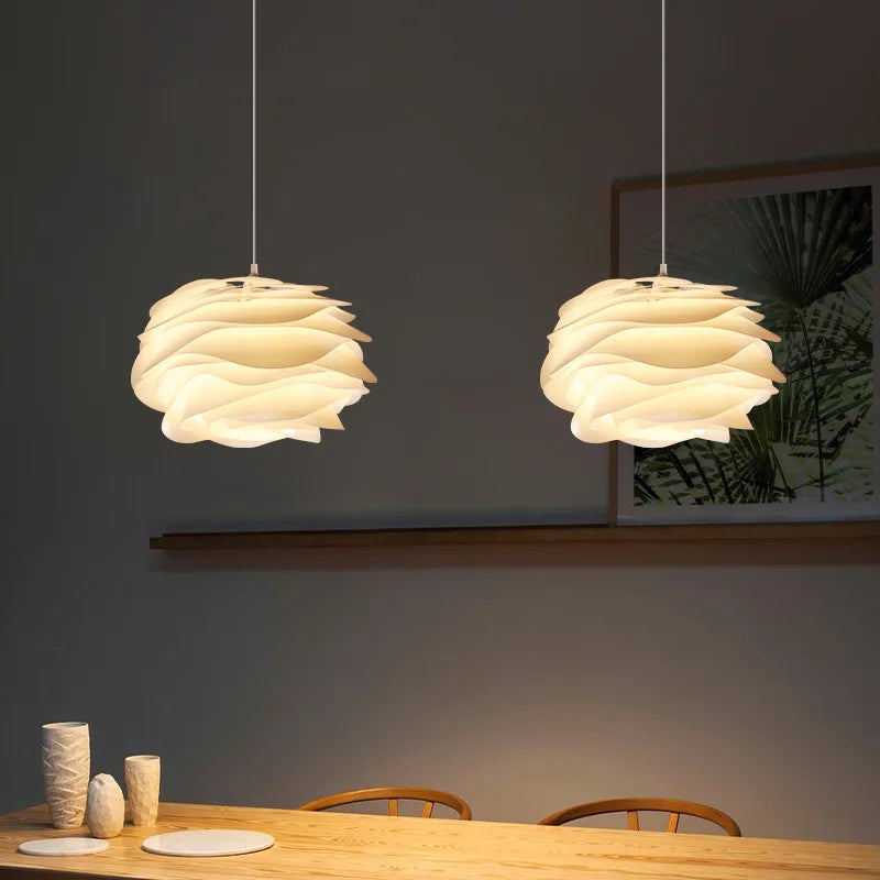 AuroraFlora Glass Blossom Ceiling Lamp From Rosary Inspired Glow