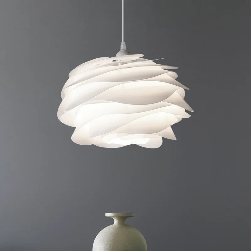 AuroraFlora Glass Blossom Ceiling Lamp From Rosary Inspired Glow