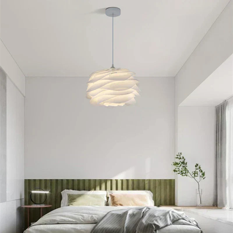 AuroraFlora Glass Blossom Ceiling Lamp From Rosary Inspired Glow