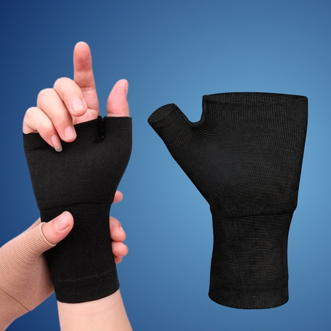 Wrist Support Sleeve With Thumb Stabilizer For Comfort And Stability
