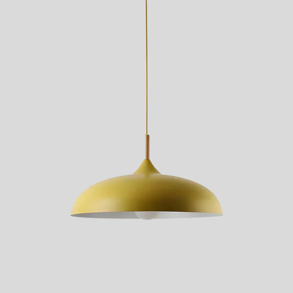 Pastel Dome Pendant Light With Soft Tones For Kitchen Island