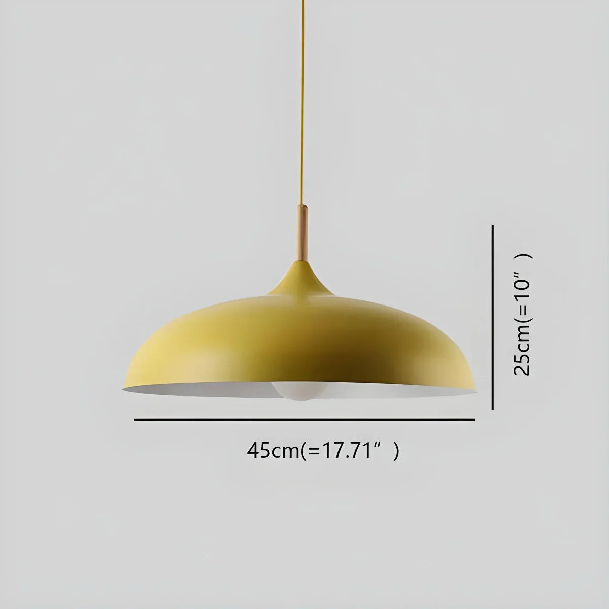 Pastel Dome Pendant Light With Soft Tones For Kitchen Island