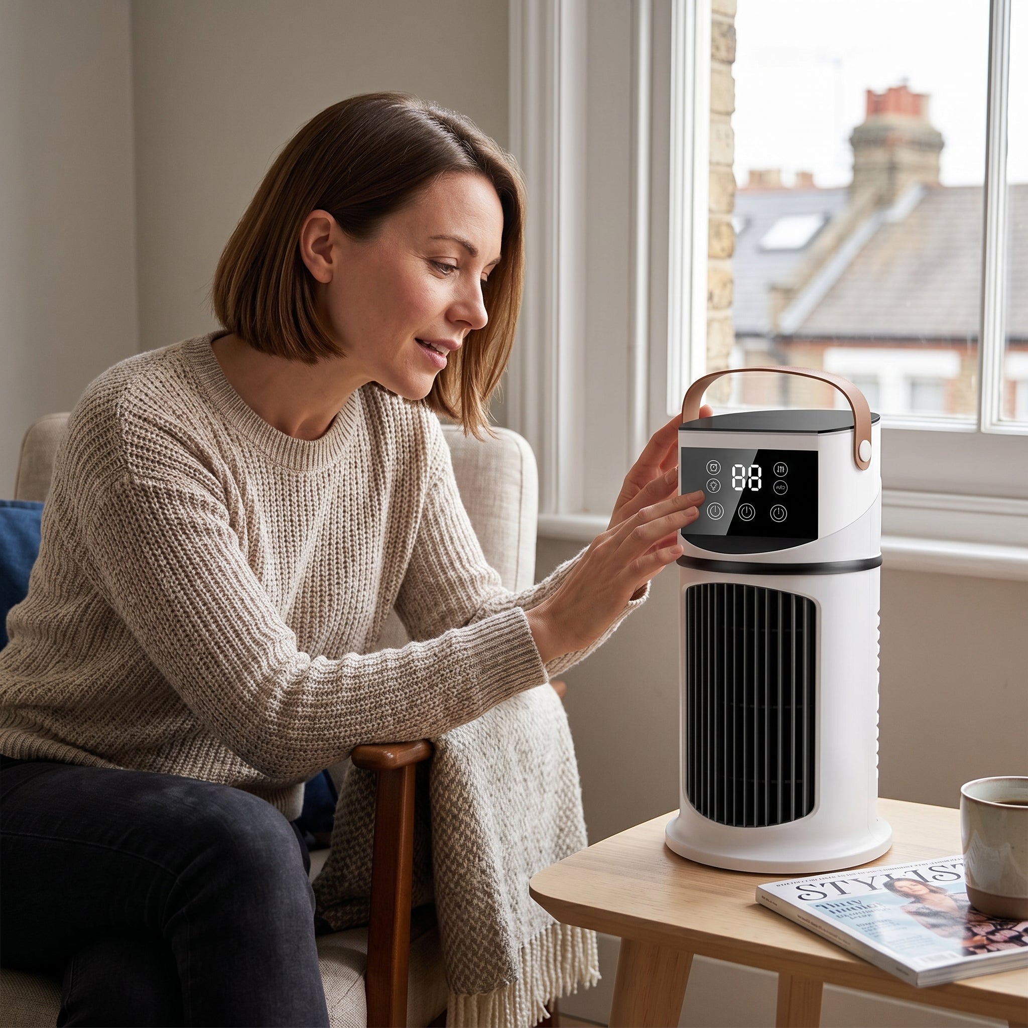 Veltrix – Small Air Conditioner Portable AC Fan | ormexis