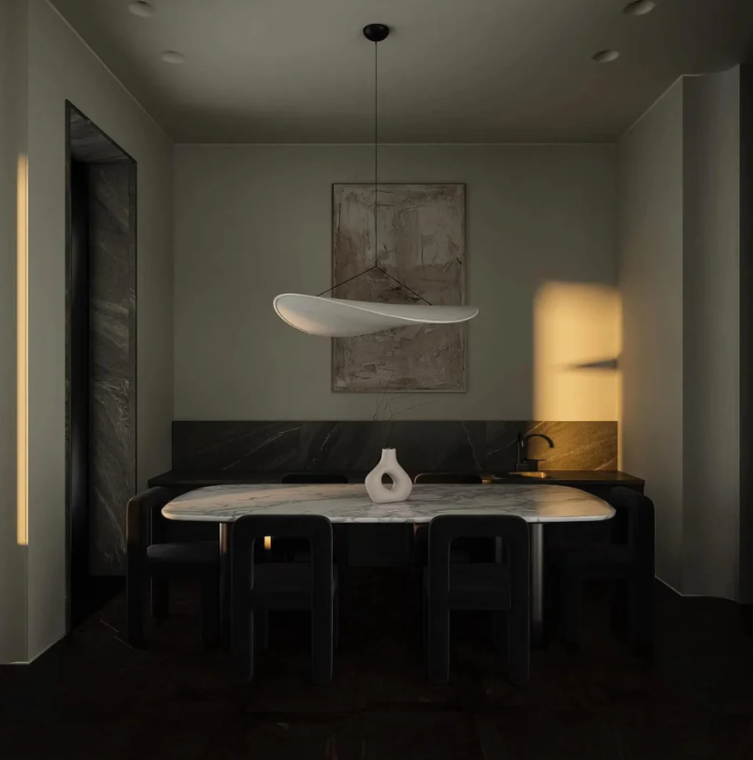 SoraHaze Japandi Pendant Chandelier For Calm Illumination