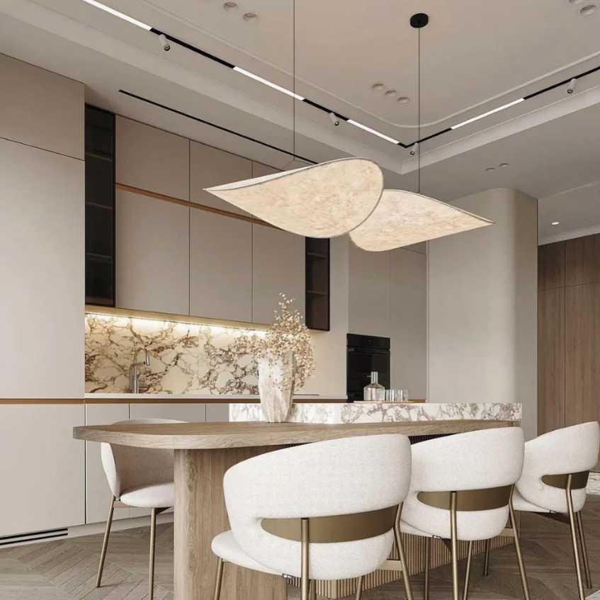 SoraHaze Japandi Pendant Chandelier For Calm Illumination