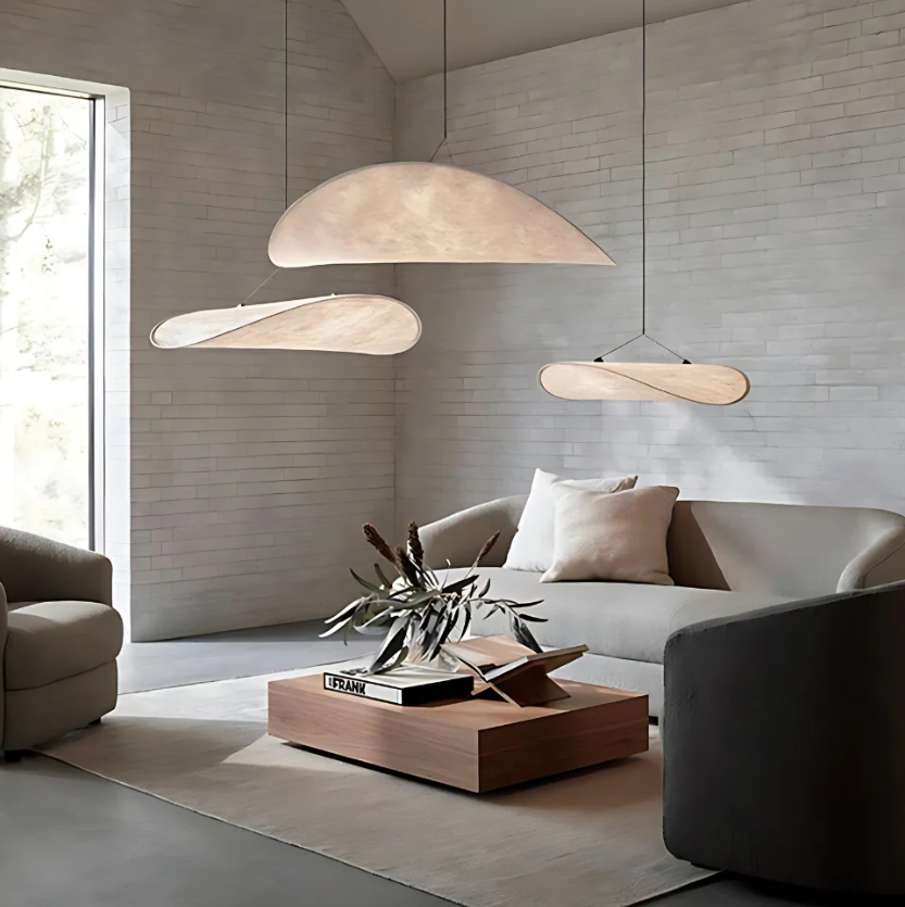 SoraHaze Japandi Pendant Chandelier For Calm Illumination