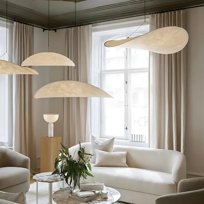 SoraHaze Japandi Pendant Chandelier For Calm Illumination