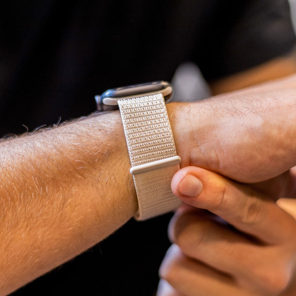 Apple Watch Nylon Loop Band Starlight Version Color