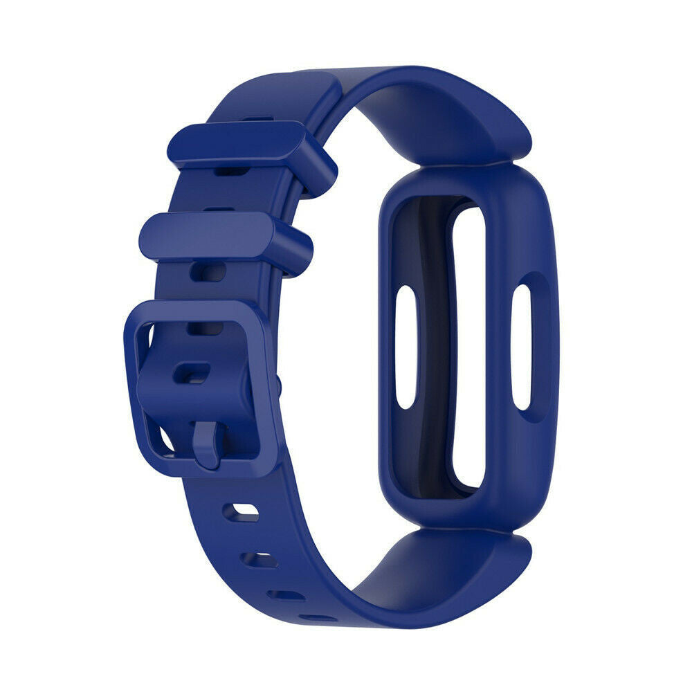 Deep Blue Silicone Band For Fitbit Ace 3 Activity Tracker