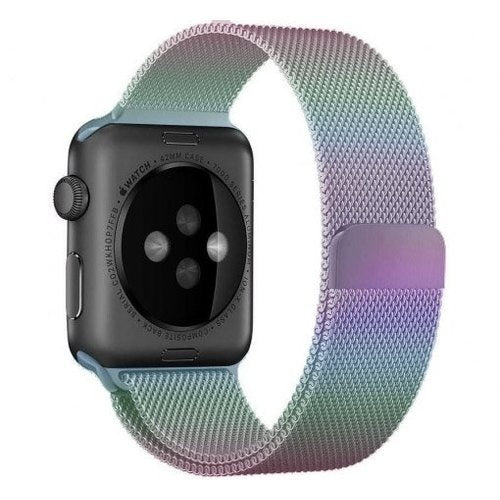 Apple Watch Milanese Band Featuring Pearlescent Finish
