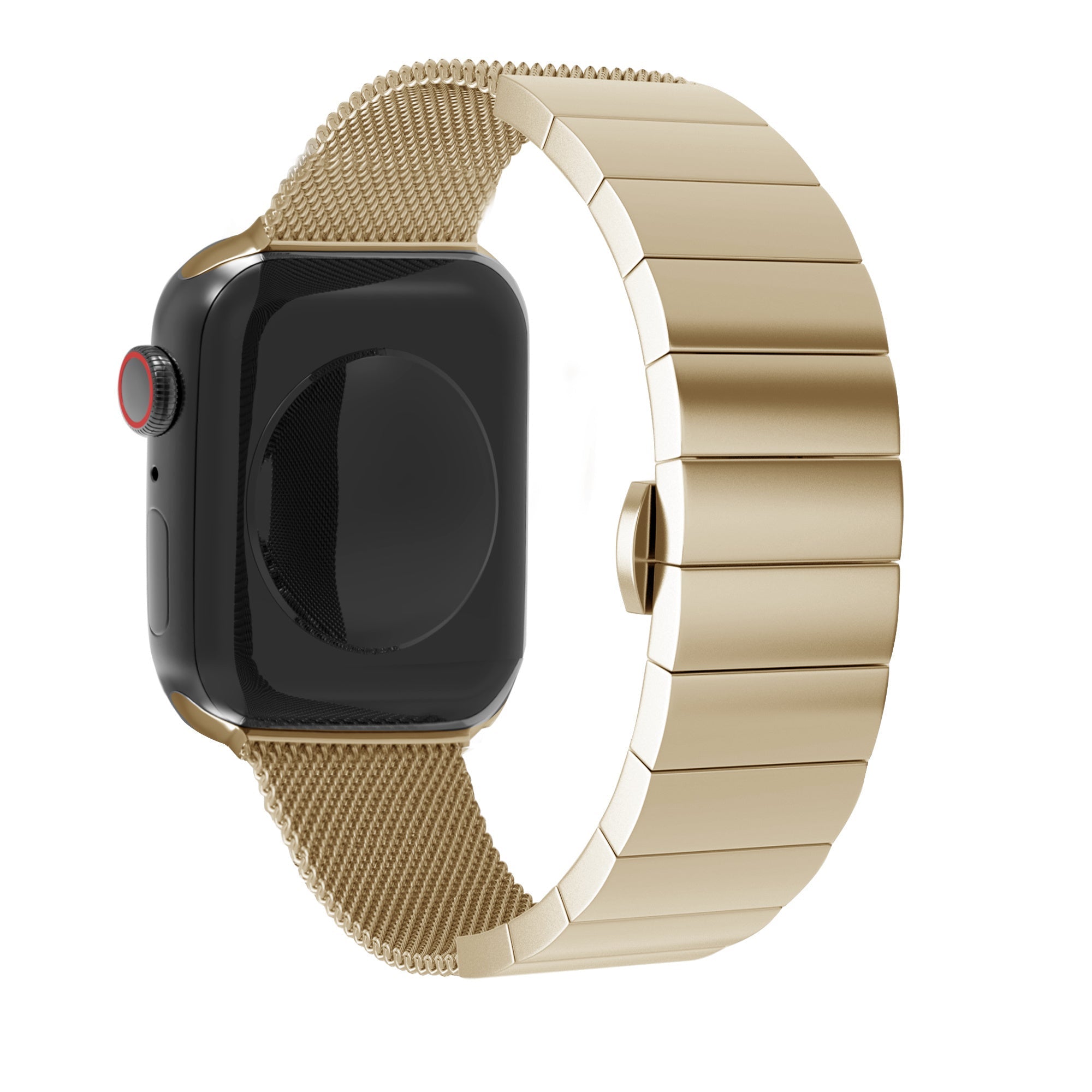 Apple Watch Gold Stainless Milanese Band Premium Edition