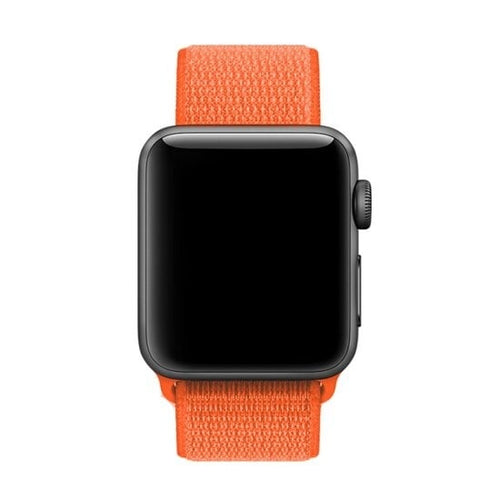 Apple Watch Orange Nylon Strap Accessory For Watch