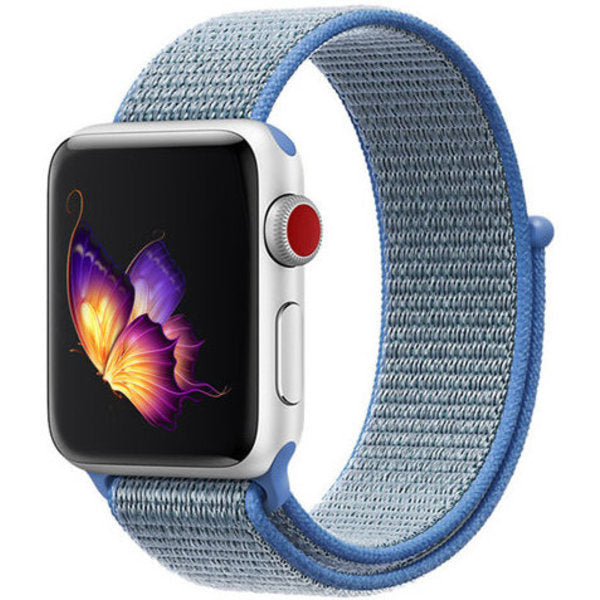 Apple Watch Nylon Strap Blue Accessory Premium Quality