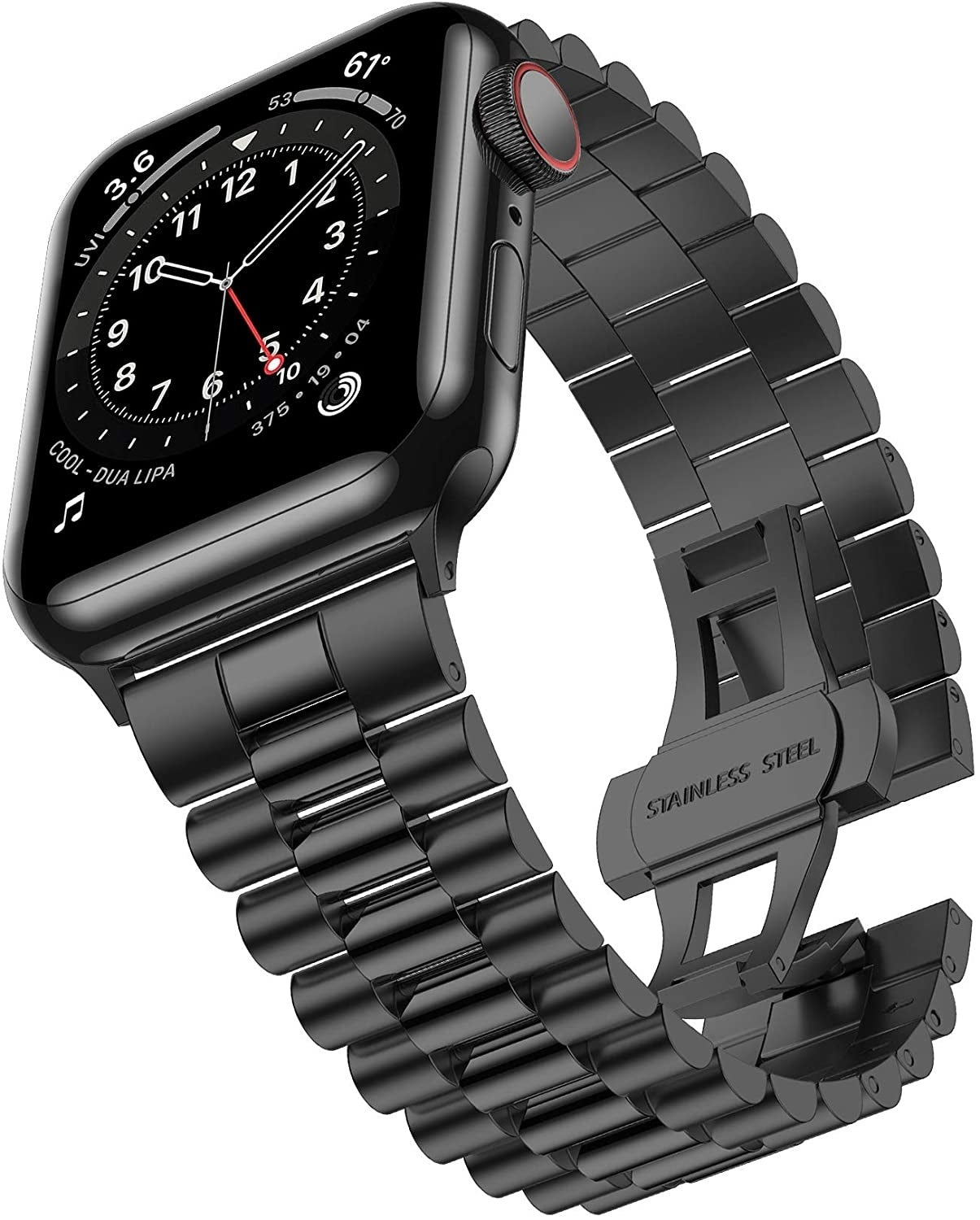 Apple Watch Presidential Black Steel Band For Apple Watch