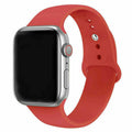 Apple Watch Official Red Silicone Band Replacement