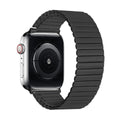 Apple Watch Black Steel Elastic Strap Replacement Band