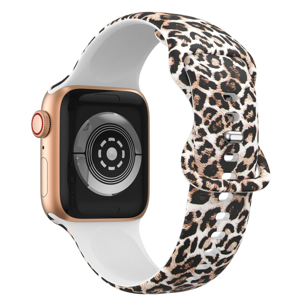 Lucky Leopard Pattern Band For Apple Watch Edition