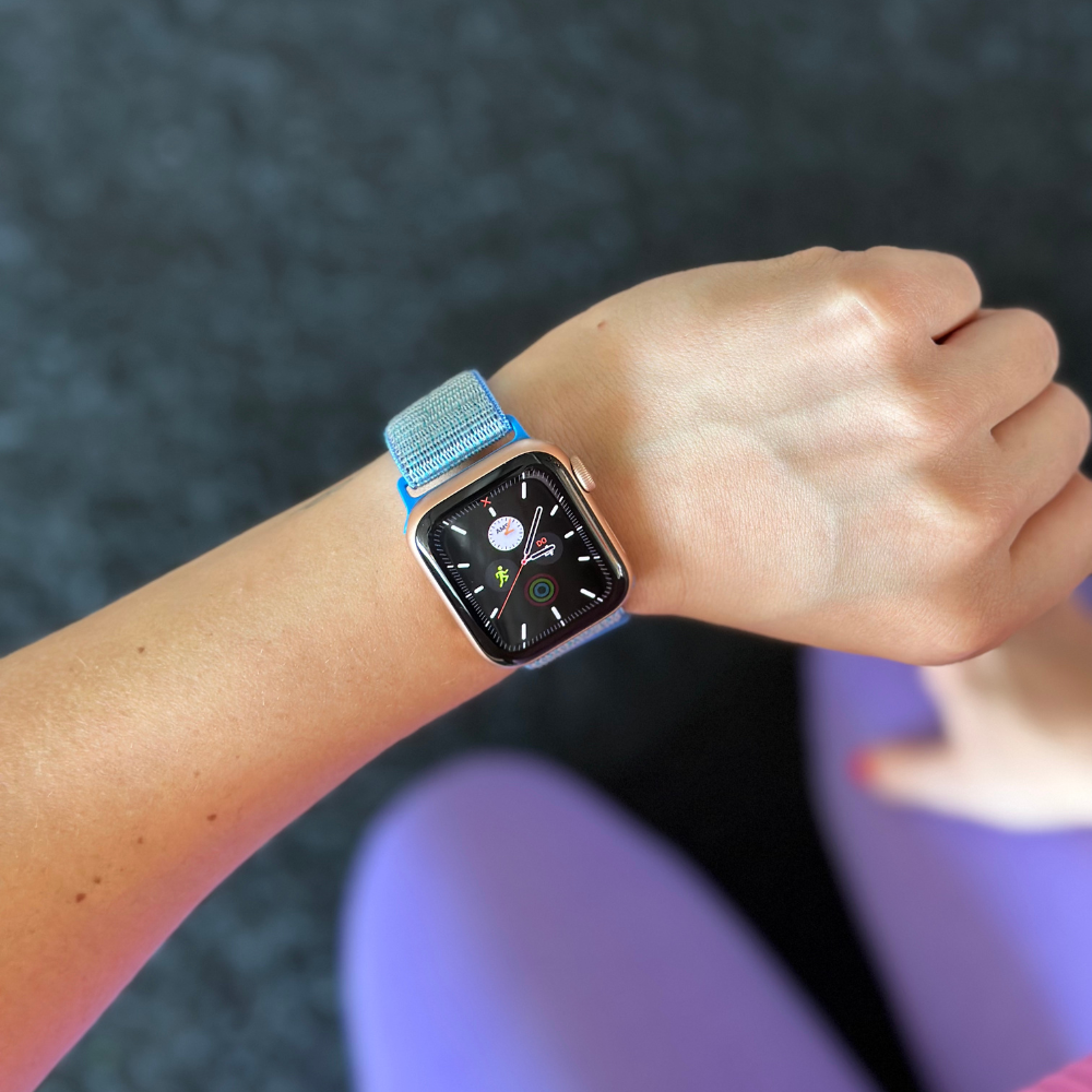 Apple Watch Nylon Strap Blue Accessory Premium Quality