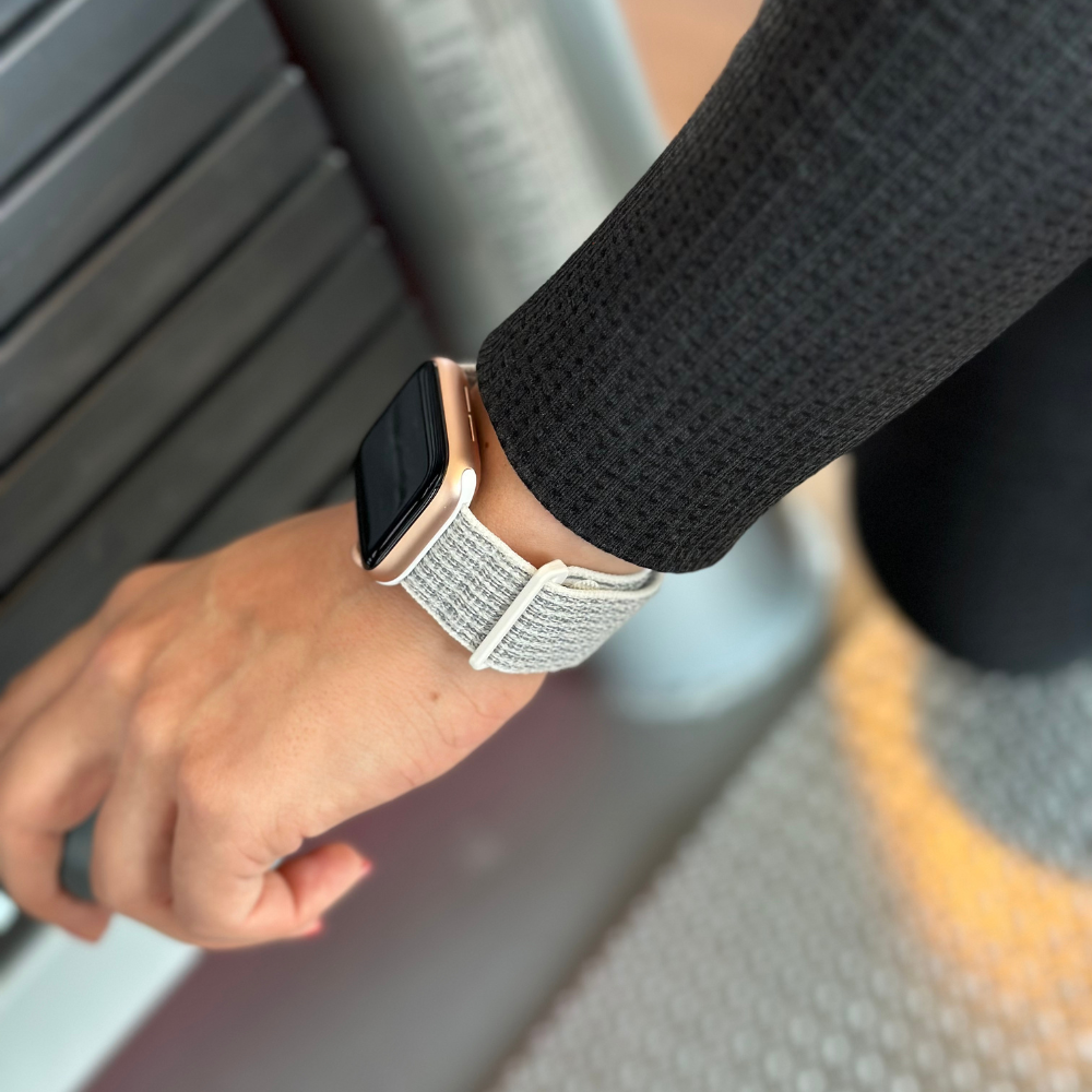 Apple Watch White Nylon Loop Band For Apple Watch Accessory