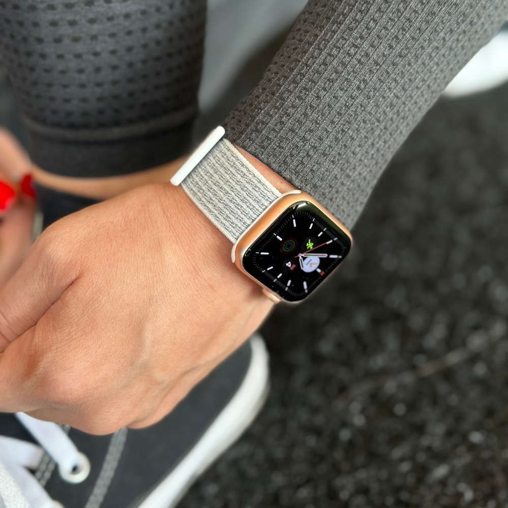 Apple Watch White Nylon Loop Band For Apple Watch Accessory