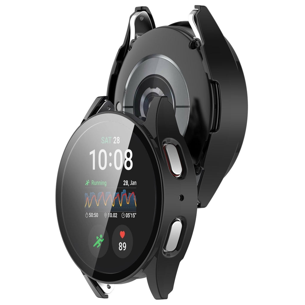Black Protective Case With Glass For Samsung Galaxy Watch 7 40mm