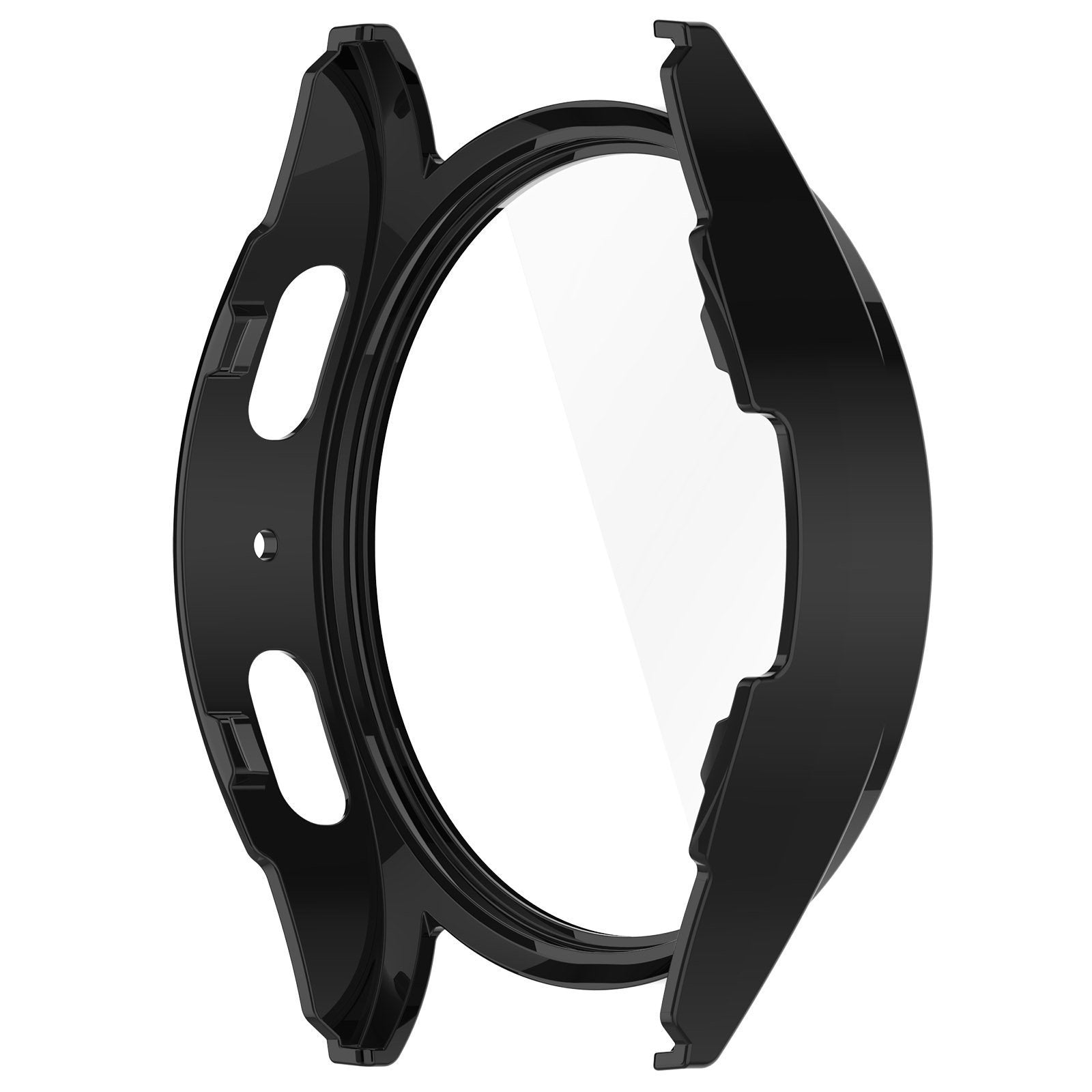 Black Protective Case With Glass For Samsung Galaxy Watch 7 40mm