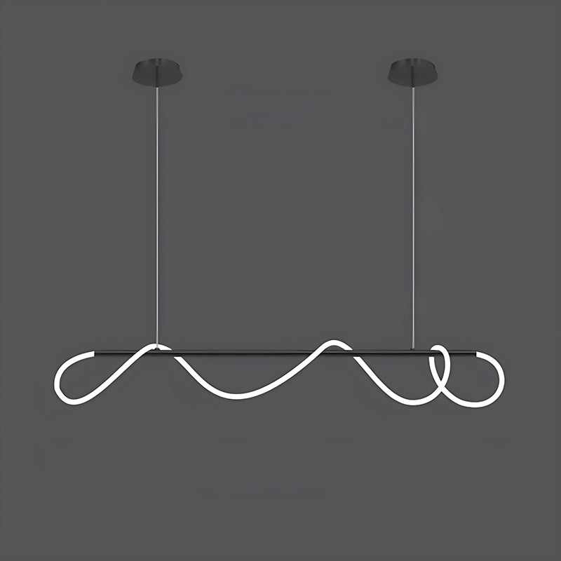 Pendant Light With Long Hose For Dining Room Modern LED Fixture
