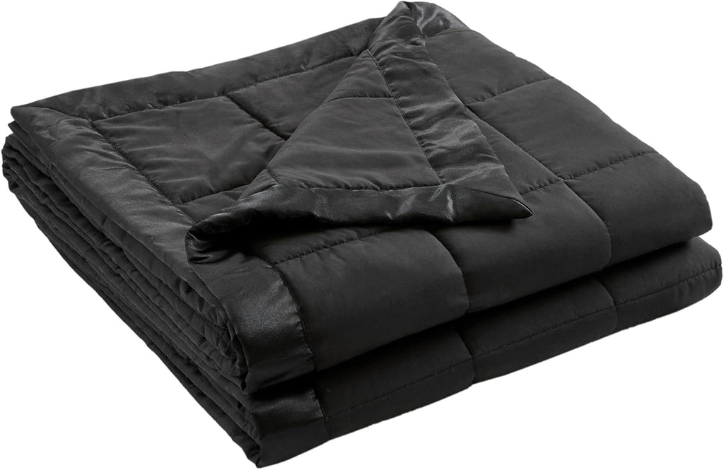 Windom Collection Lightweight Soft Blanket With Satin Trim