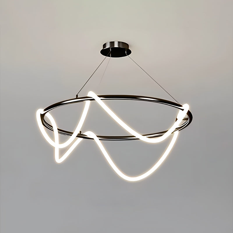Pendant Light With Long Hose For Dining Room Modern LED Fixture