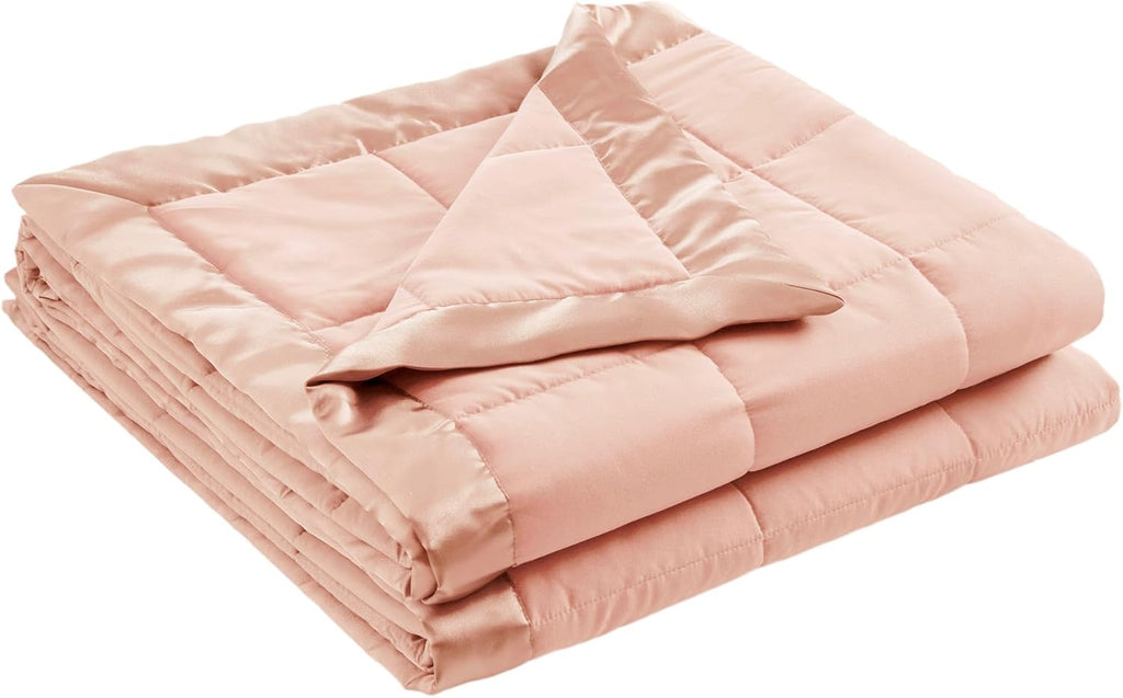 Windom Collection Lightweight Soft Blanket With Satin Trim