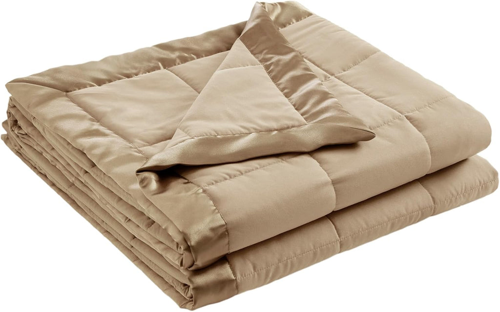 Windom Collection Lightweight Soft Blanket With Satin Trim