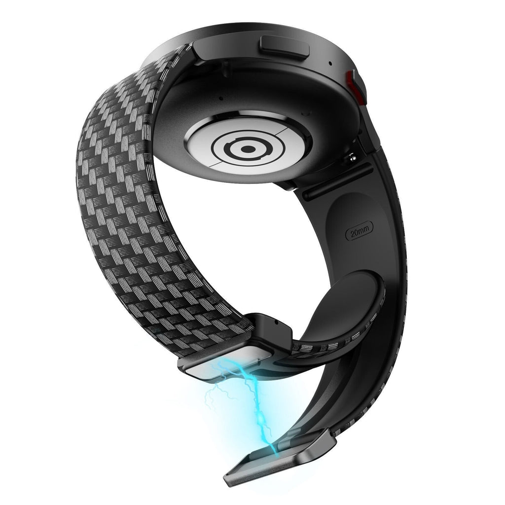 Samsung Galaxy Watch 6 Classic 47mm Strap With Carbon Fibre D-Buckle