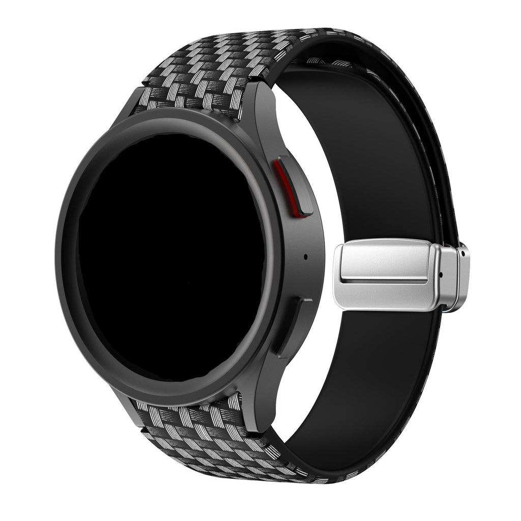 Samsung Galaxy Watch 6 Classic 47mm Strap With Carbon Fibre D-Buckle