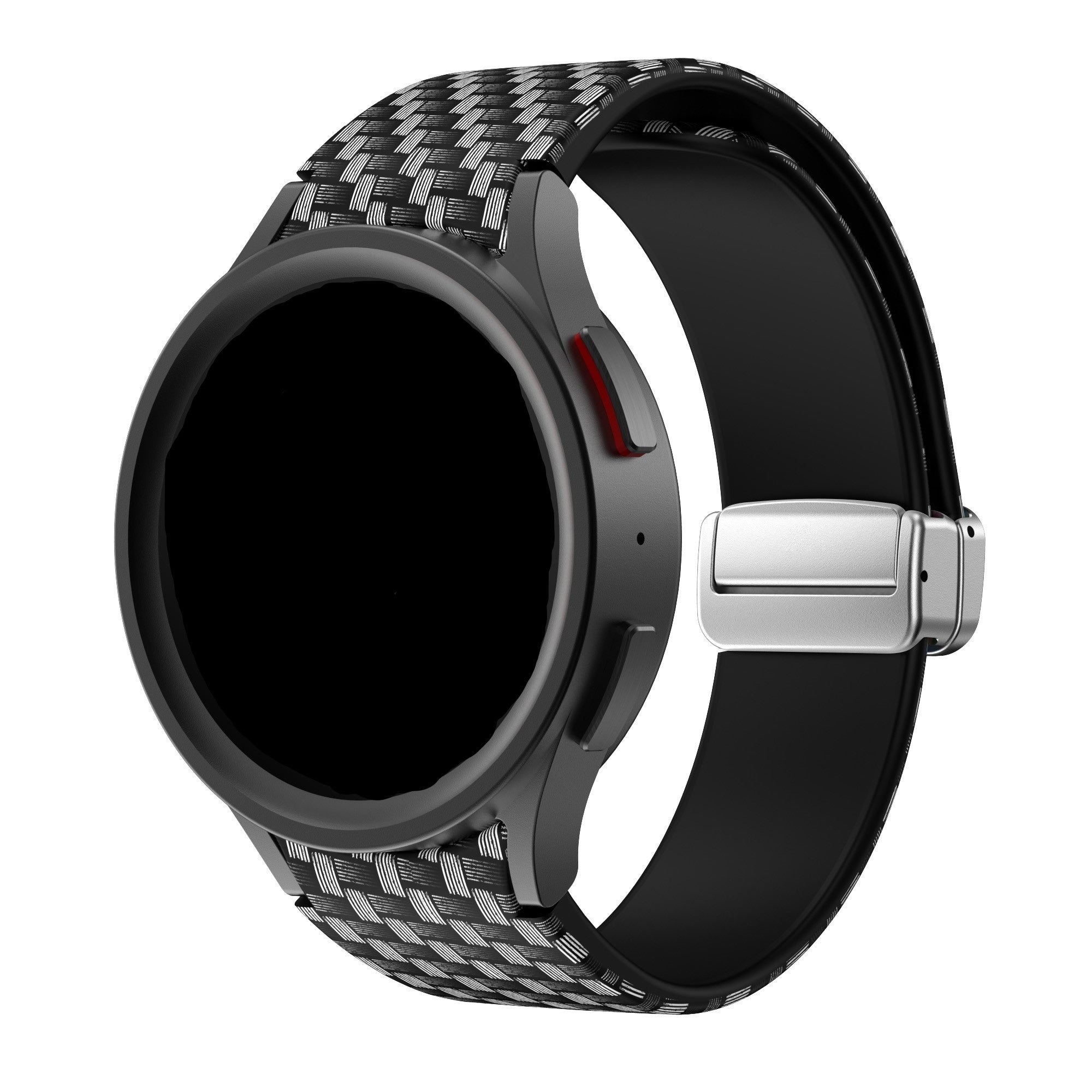 Samsung Galaxy Watch 6 Classic 47mm Strap With Carbon Fibre D-Buckle