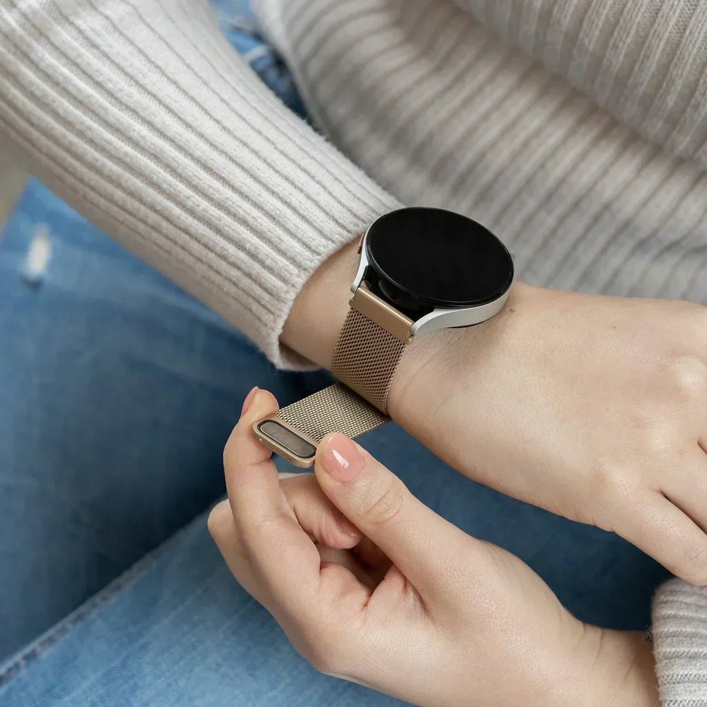 Samsung Galaxy Watch 6 40mm Champagne Milanese Band