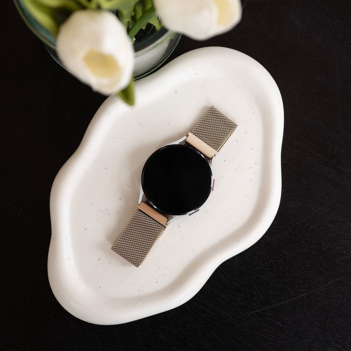 Samsung Galaxy Watch 6 40mm Champagne Milanese Band