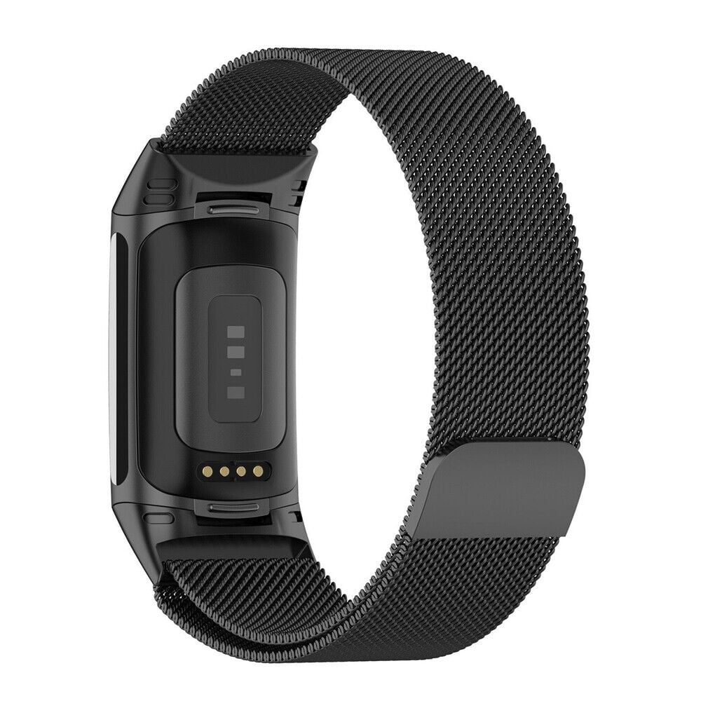 Black Milanese Edition Bracelet For Fitbit Charge 5