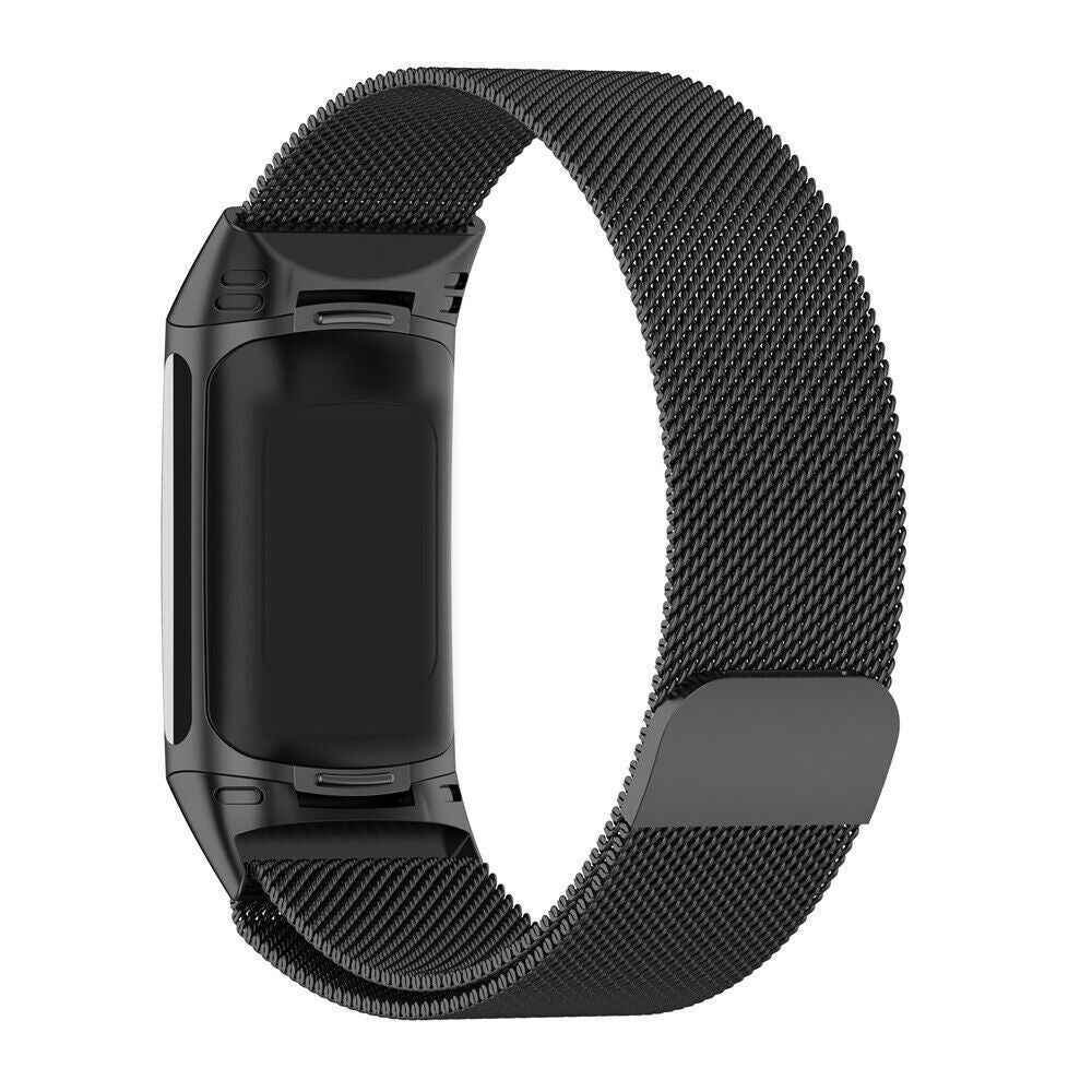 Charge 6 Fitbit Black Milanese Strap For Everyday Watch Band