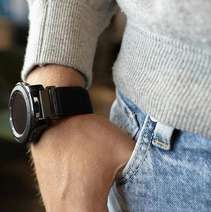 Polar Vantage M Black Nylon Watch Band Replacement