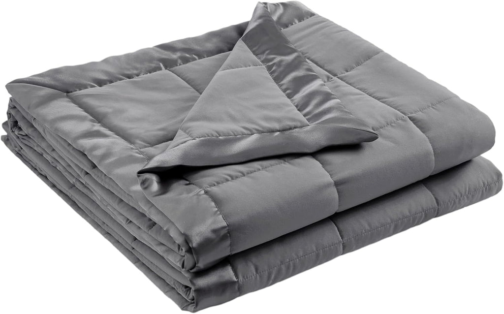 Windom Collection Lightweight Soft Blanket With Satin Trim